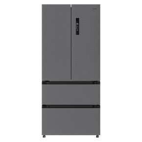 A set of MDRF631FGF02B and MRB519SFNX1 refrigerators from Midea.