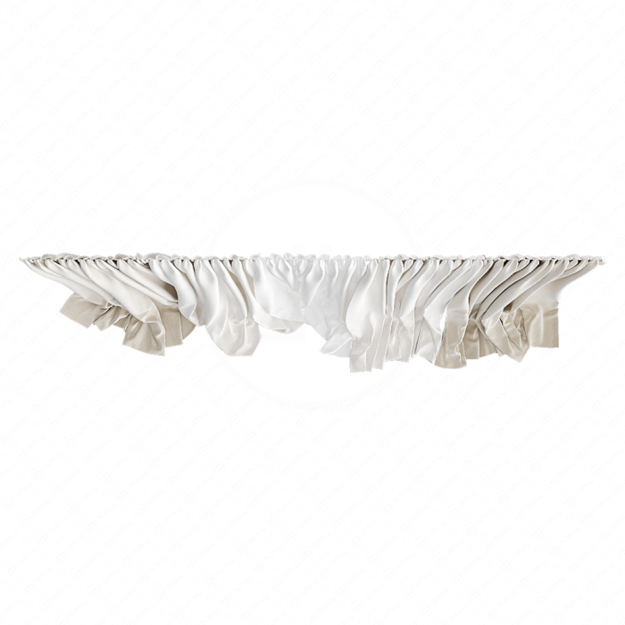 Шторы светлые полупрозрачные