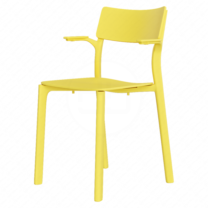Стул желтый ИКЕА ЯН-ИНГЕ