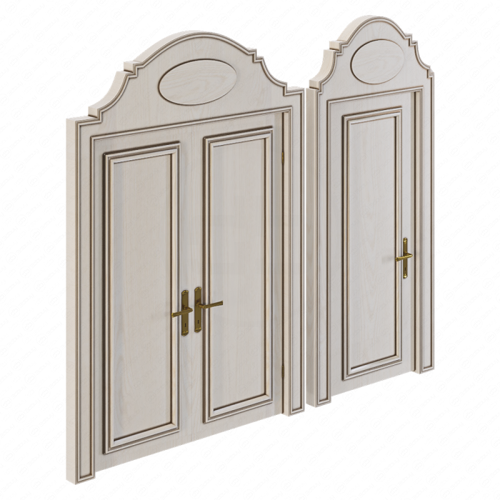 Двери классические деревянные