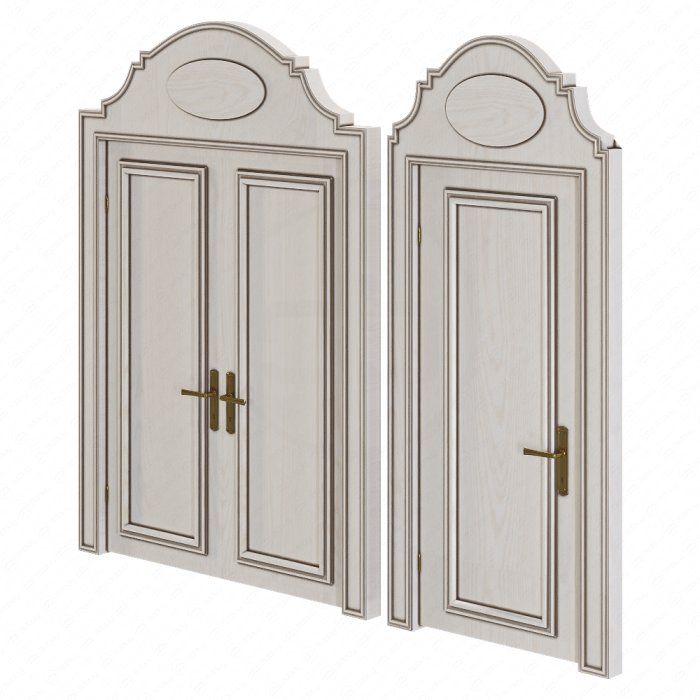 Двери классические деревянные