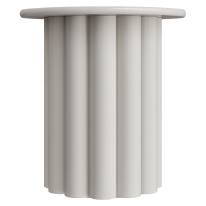 White Hera side table