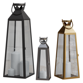 Светильник-подсвечник Lantern Crete Stainless