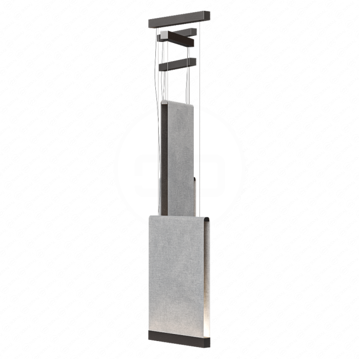 Подвесной светильник Curtain от Vibia (покажи все вместе)