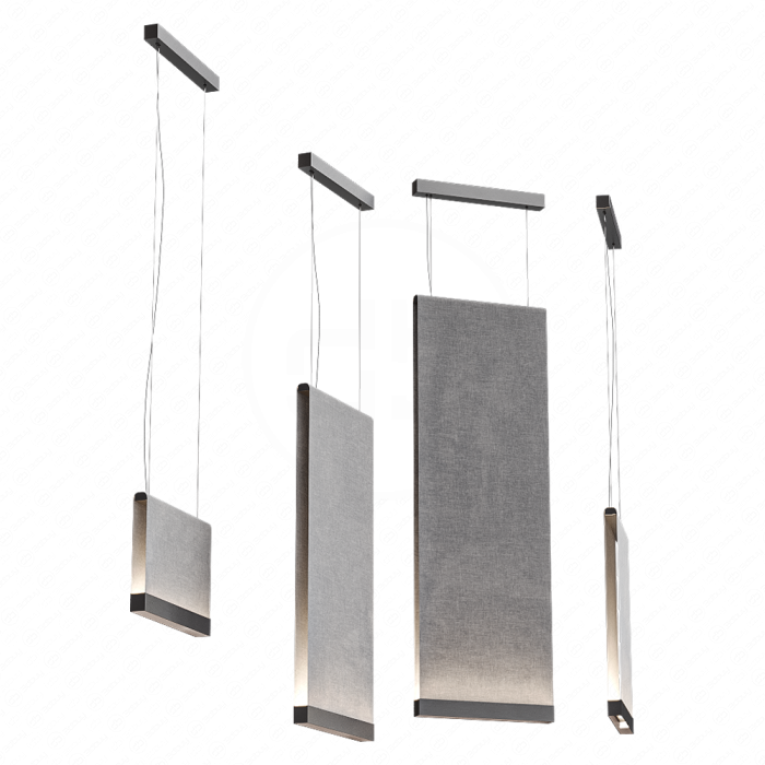 Подвесной светильник Curtain от Vibia (покажи все вместе)