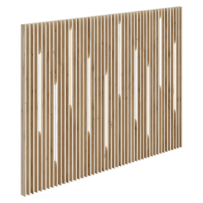 Decorative wooden wall No. 1