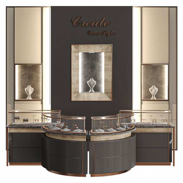 Витрина ювелирного магазина №2 Витрина ювелирного магазина №2