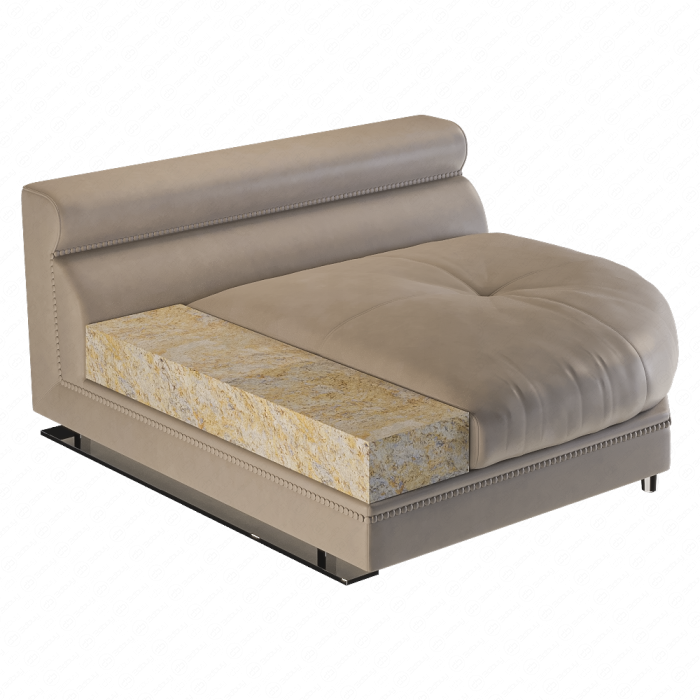 Секционная кровать Ansel от Longhi