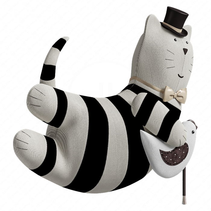 Игрушка мягкая кот летающий