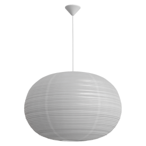 Подвесной светильник из рисовой бумаги Ellipse от HAY