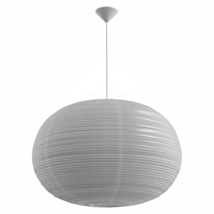 Подвесной светильник из рисовой бумаги Ellipse от HAY