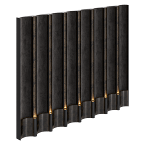 Stone and metal wall panel