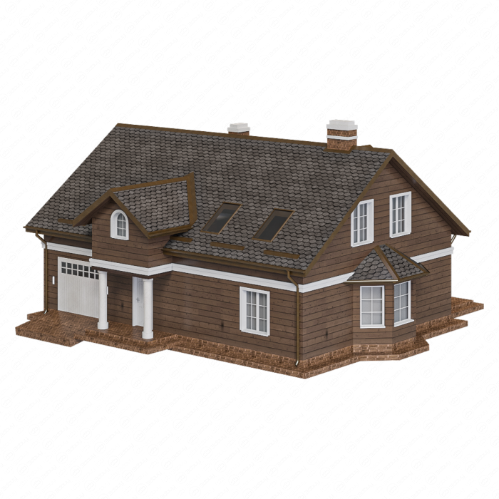 Бежевый коттедж Бежевый коттедж