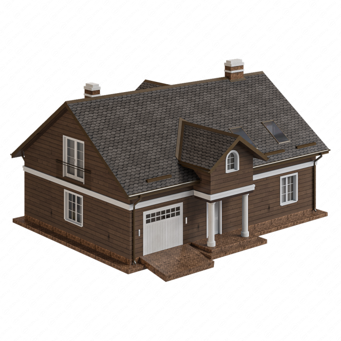 Бежевый коттедж Бежевый коттедж