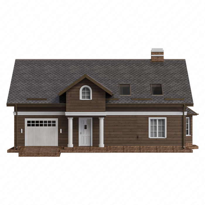 Бежевый коттедж Бежевый коттедж