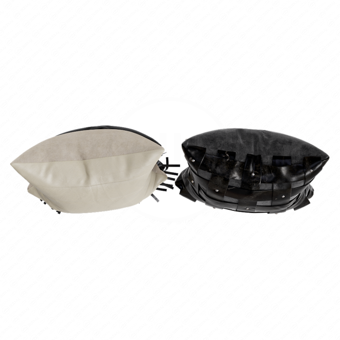 Подушки декоративные кожаные