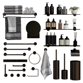 Bathroom accessories and decor
