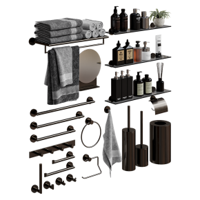 Bathroom accessories and decor