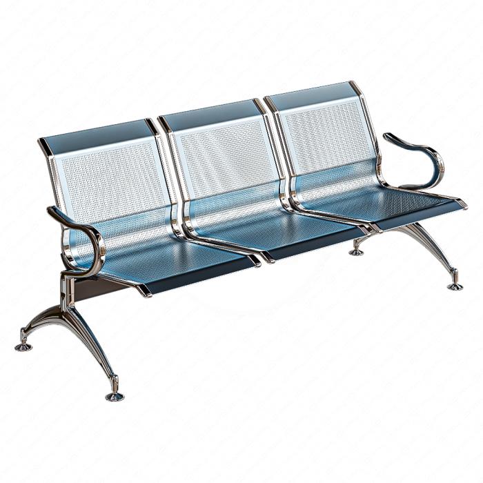 Металлическая скамья ожидания oshujian SJ-8888 Металлическая скамья ожидания oshujian SJ-8888