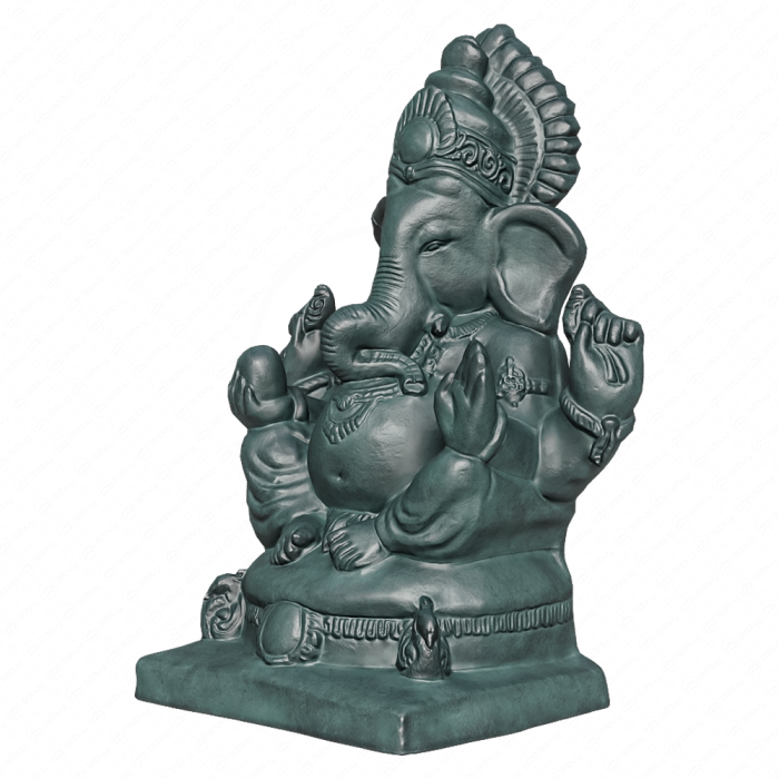 Скульптура сидящая Ganesha