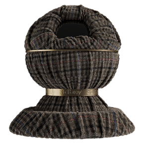 Шерстяная ткань твид с узором в клетку