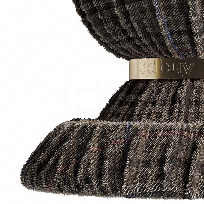 Шерстяная ткань твид с узором в клетку