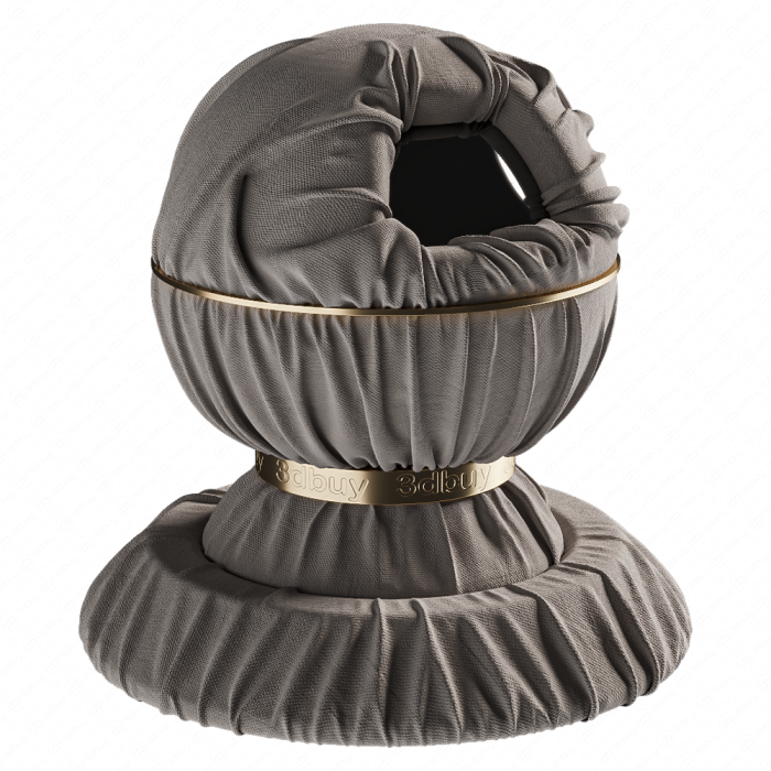 Серая Интерьерная ткань