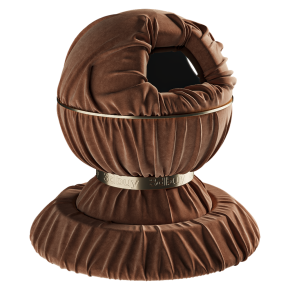 Отделочная оранжевая ткань