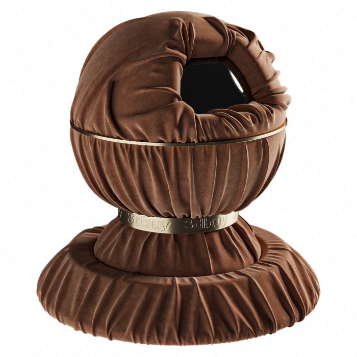 Отделочная оранжевая ткань