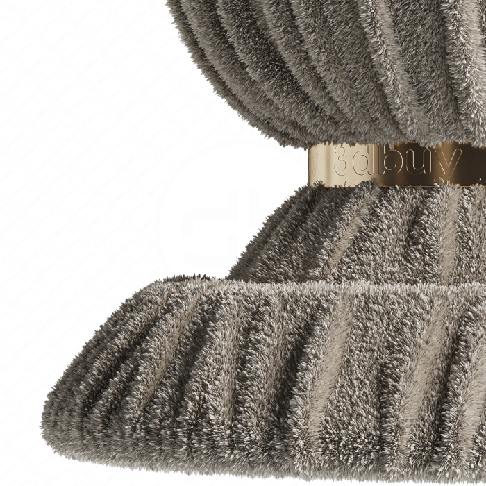 Ковер с длинной ворсой