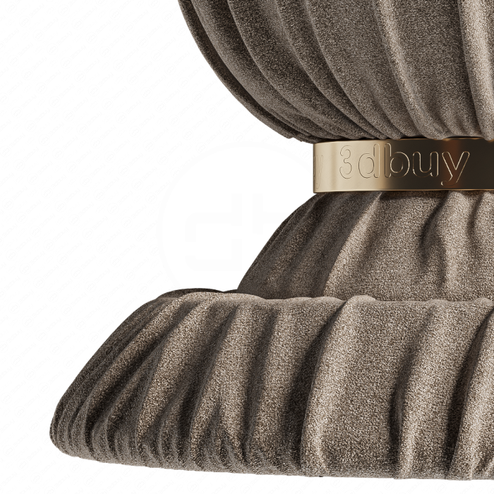 Шенилл с объемной фактурой