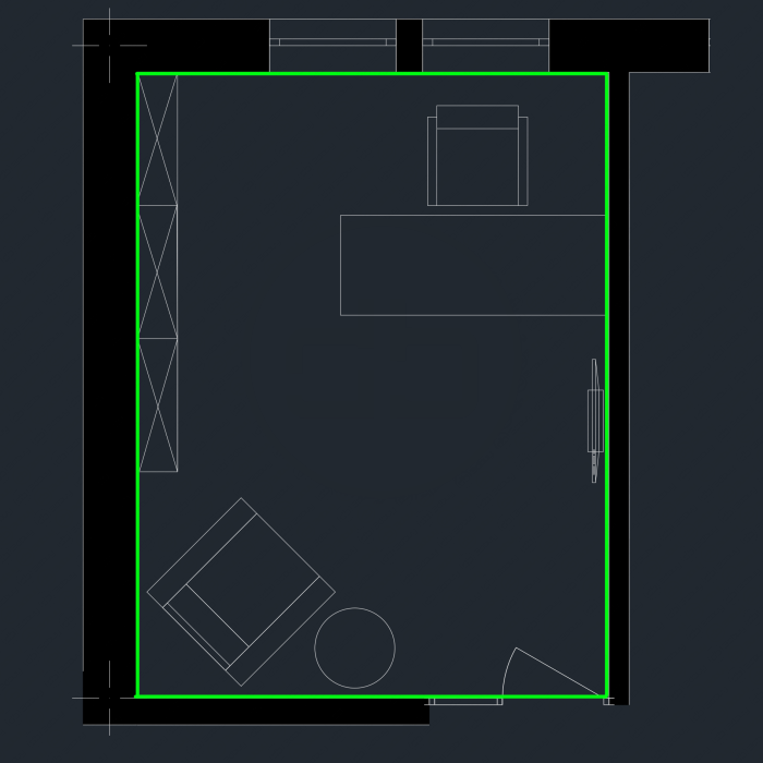 ТЗ на Кабинет 16,6м2