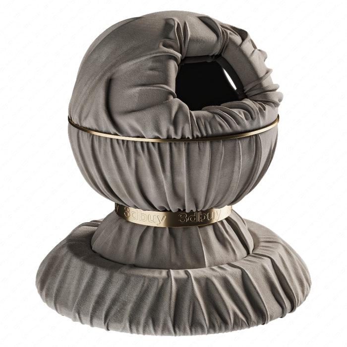 Серый вельвет