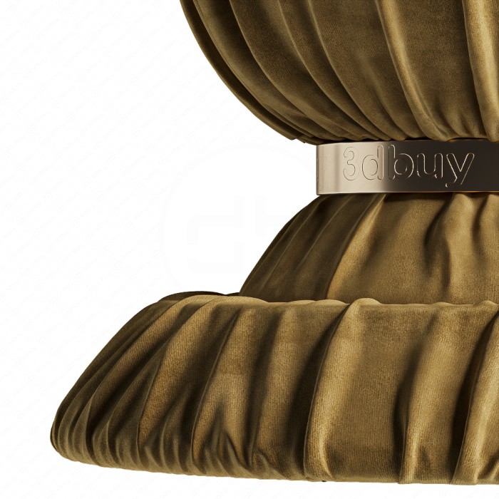 Однотонная ткань горчичного цвета