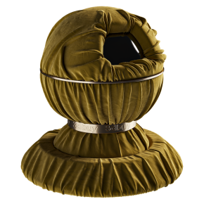 Мебельная ткань желтая