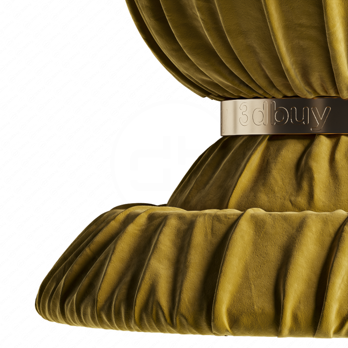 Мебельная ткань желтая