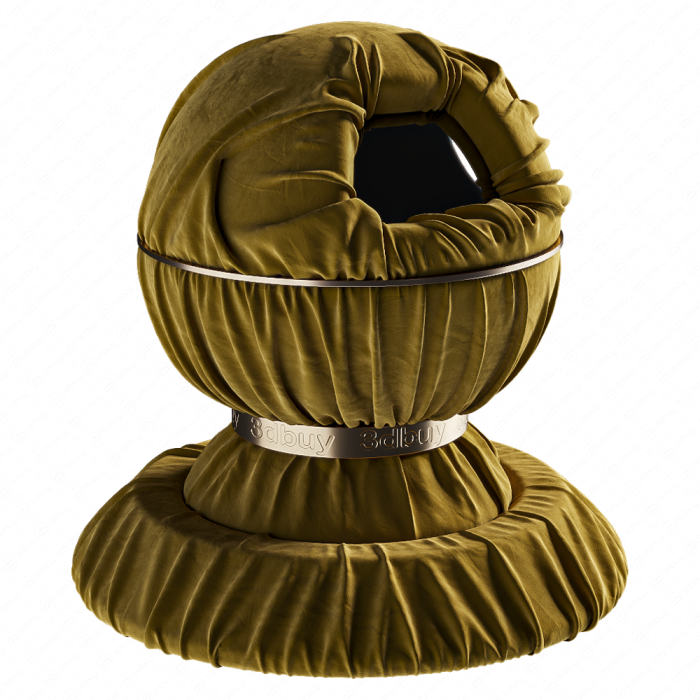 Мебельная ткань желтая