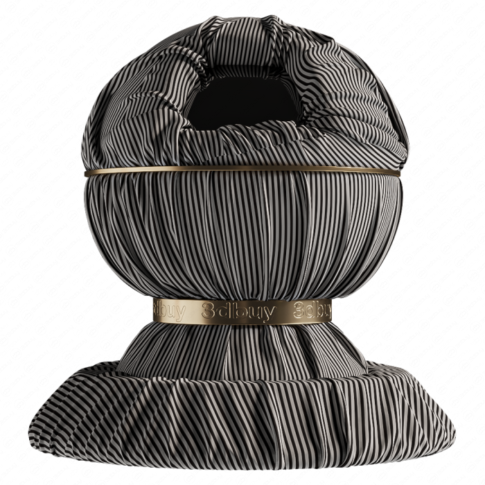 Ткань в черно-белую полоску от Kiton