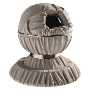 Отделочная бежевая ткань