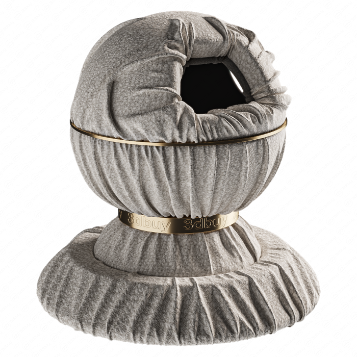 Мебельная ткань «Teddy Plush» в цвете «Birch» от бренда Fabricut.