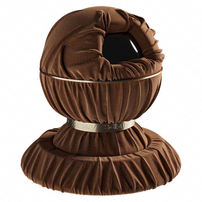 Нейтральная коричневая ткань