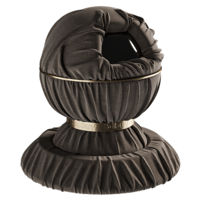 Текстурированная серая ткань