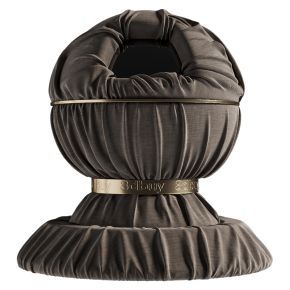 Текстурированная серая ткань