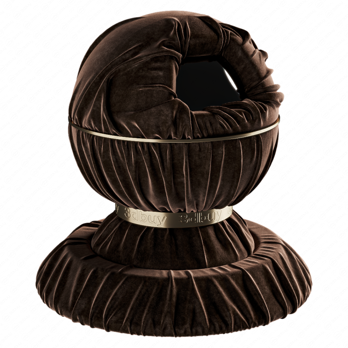 Коричневая замша