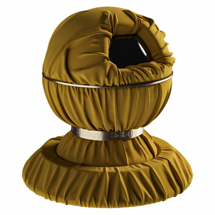 Желтая Интерьерная ткань