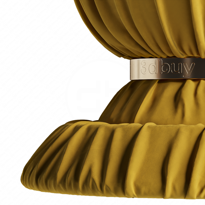 Желтая Интерьерная ткань