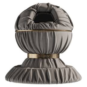 Отделочная серая ткань