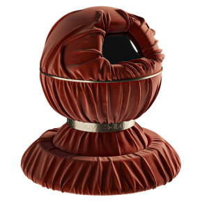 Красная мебельная ткань