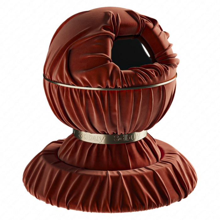 Красная мебельная ткань