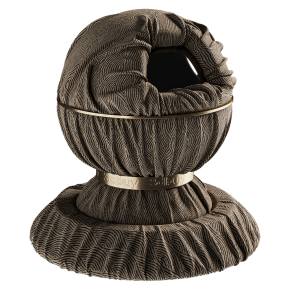 Ткань с волнообразным геометрическим узором